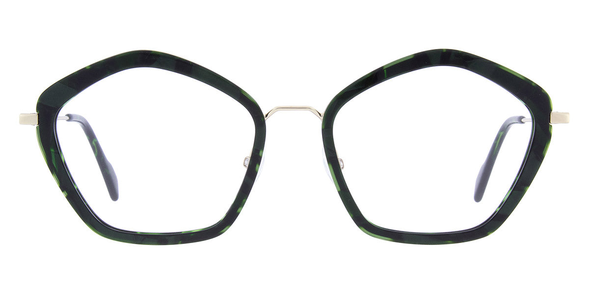 Andy Wolf® 4785 ANW 4785 03 55 - Green/Graygold 03 Eyeglasses