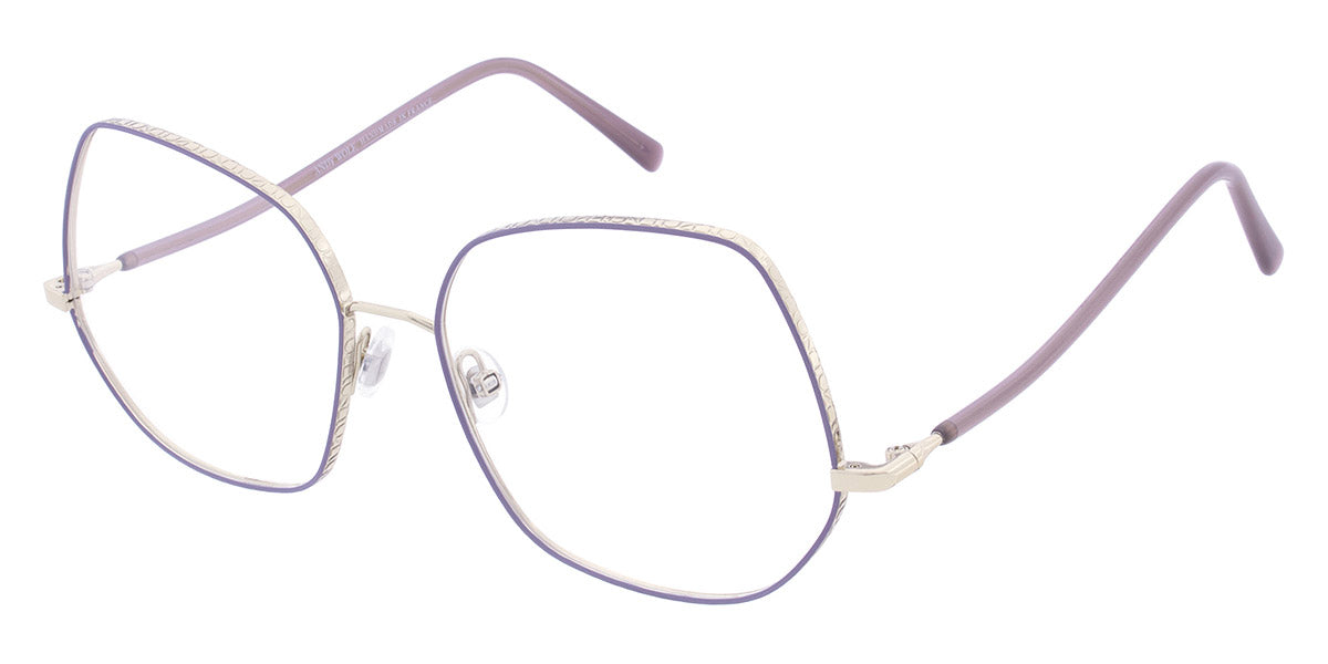 Andy Wolf® 4786 ANW 4786 05 57 - Graygold/Violet 05 Eyeglasses
