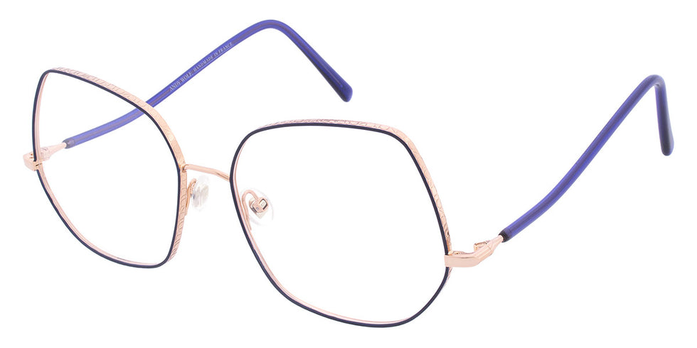 Andy Wolf® 4786 ANW 4786 06 57 - Rosegold/Blue 06 Eyeglasses