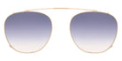 Andy Wolf® 4789 Clip ANW 4789 Clip 15 51 - Gold/Gray 15 Sunglasses