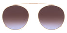 Andy Wolf® 4790 Clip ANW 4790 Clip 10 51 - Rosegold/Brown 10 Sunglasses