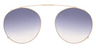 Andy Wolf® 4790 Clip ANW 4790 Clip 15 51 - Gold/Gray 15 Sunglasses