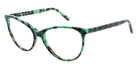 Andy Wolf® 5023 ANW 5023 1 55 - Green/Black 1 Eyeglasses