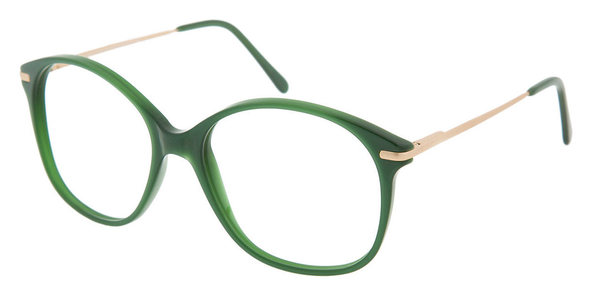 Andy Wolf® 5025 ANW 5025 E 56 - Green/Graygold E Eyeglasses
