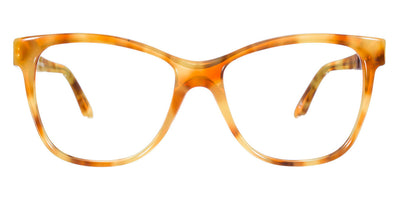 Andy Wolf® 5026 ANW 5026 C 55 - Yellow/Brown C Eyeglasses