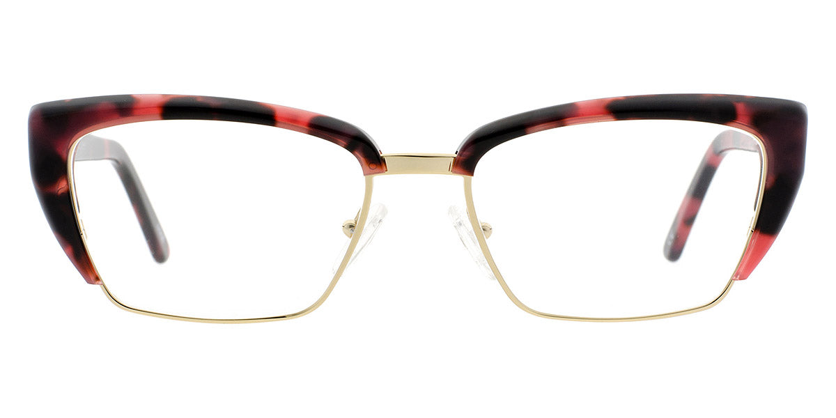 Andy Wolf® 5027 ANW 5027 H 53 - Red/Graygold H Eyeglasses