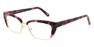 Andy Wolf® 5027 ANW 5027 H 53 - Red/Graygold H Eyeglasses