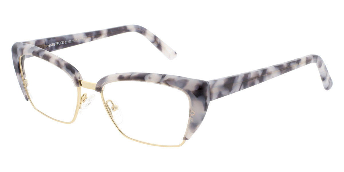 Andy Wolf® 5027 ANW 5027 I 53 - Gray/Graygold I Eyeglasses