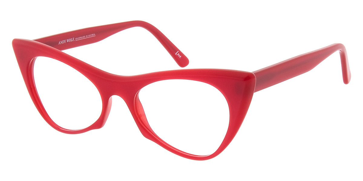 Andy Wolf® 5028 ANW 5028 C 53 - Red C Eyeglasses