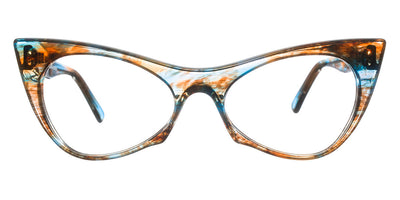 Andy Wolf® 5028 ANW 5028 I 53 - Blue/Red I Eyeglasses