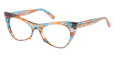 Andy Wolf® 5028 ANW 5028 I 53 - Blue/Red I Eyeglasses