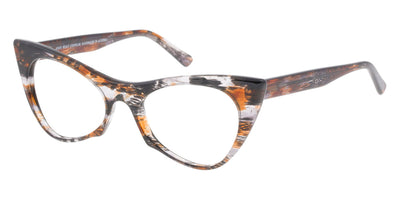 Andy Wolf® 5028 ANW 5028 K 53 - Black/Brown K Eyeglasses