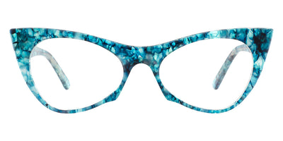 Andy Wolf® 5028 ANW 5028 O 53 - Blue/Black O Eyeglasses