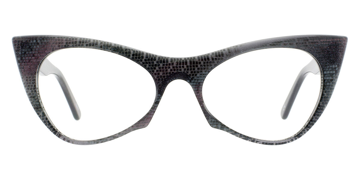 Andy Wolf® 5028 ANW 5028 U 53 - Black/Gray U Eyeglasses