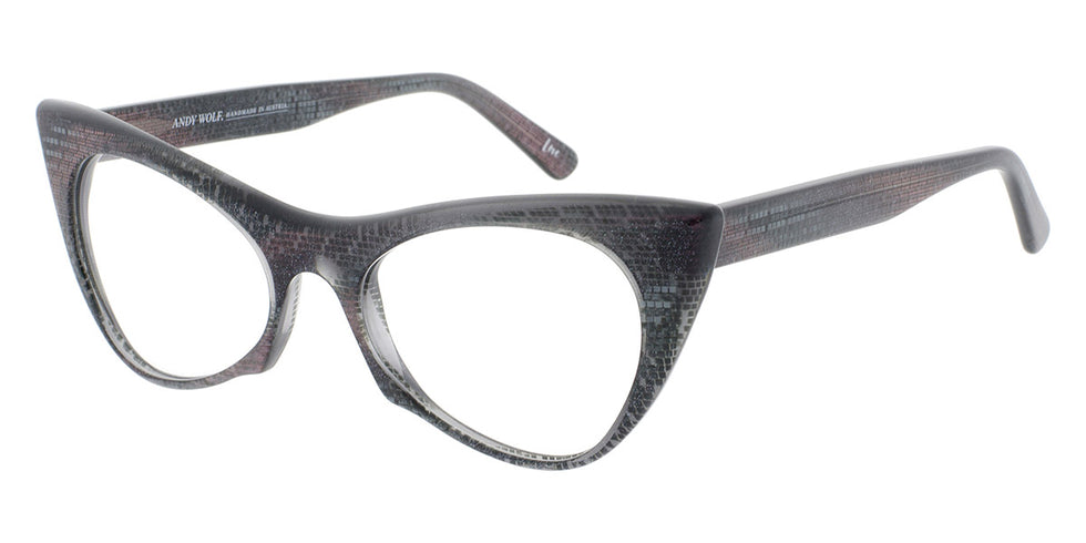 Andy Wolf® 5028 ANW 5028 U 53 - Black/Gray U Eyeglasses