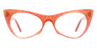 Andy Wolf® 5028 ANW 5028 X 53 - Red/Orange X Eyeglasses