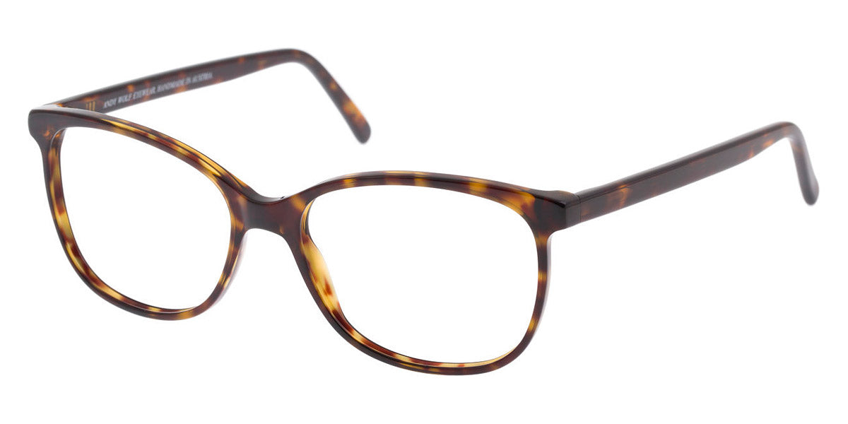 Andy Wolf® 5035 ANW 5035 B 54 - Brown/Yellow B Eyeglasses