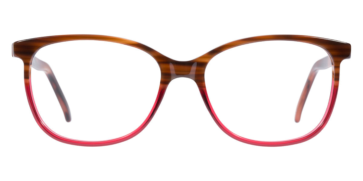 Andy Wolf® 5035 ANW 5035 W 54 - Brown/Berry W Eyeglasses