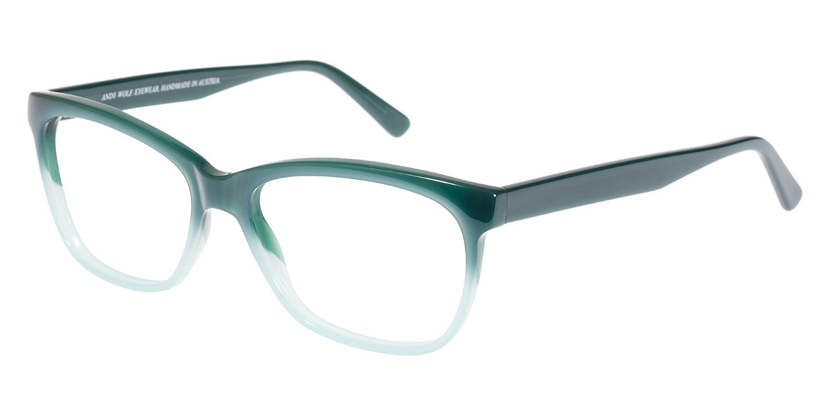 Andy Wolf® 5036 ANW 5036 L 55 - Teal/White L Eyeglasses