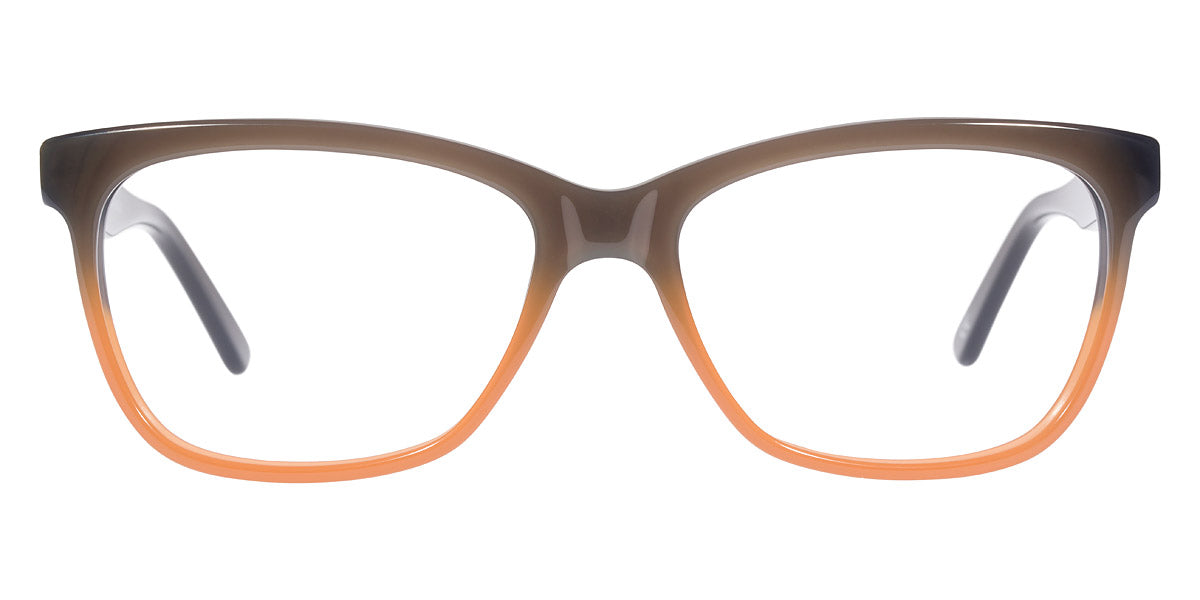 Andy Wolf® 5036 ANW 5036 M 55 - Brown/Orange M Eyeglasses