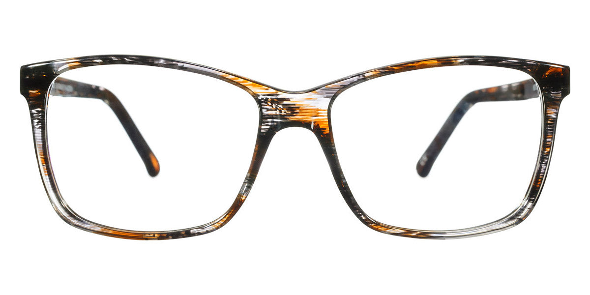 Andy Wolf® 5037 ANW 5037 J 54 - Brown/Black J Eyeglasses
