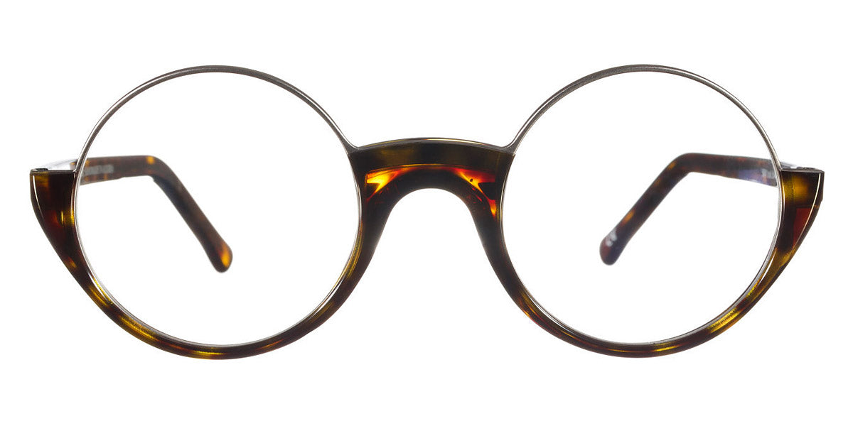 Andy Wolf® 5041 ANW 5041 B 47 - Brown/Silver B Eyeglasses