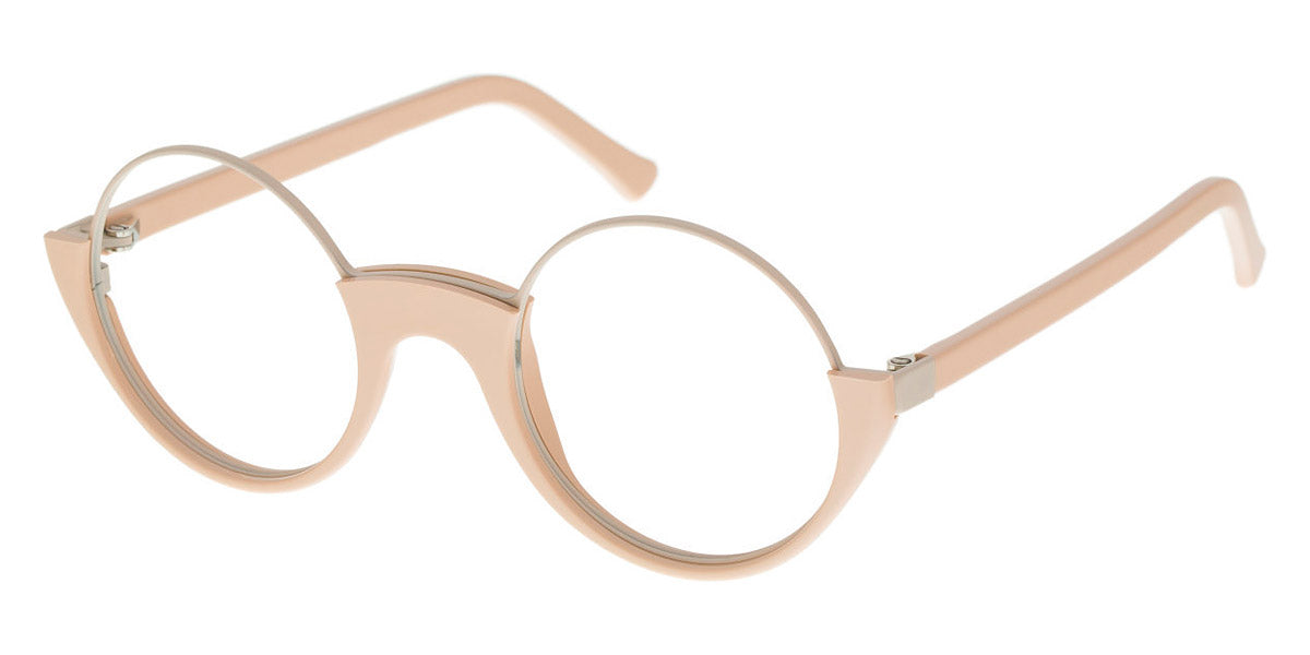Andy Wolf® 5041 ANW 5041 C 47 - Beige/Silver C Eyeglasses