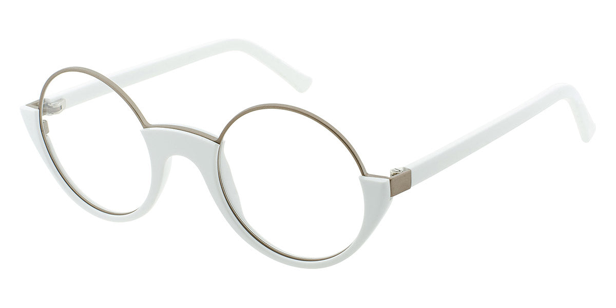 Andy Wolf® 5041 ANW 5041 I 47 - White/Silver I Eyeglasses