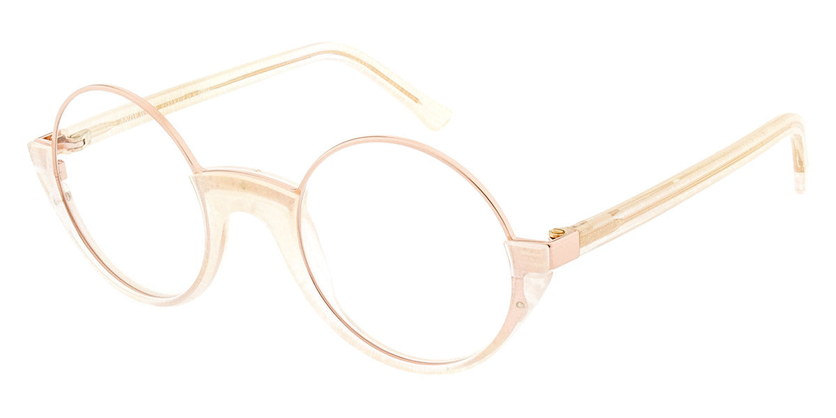 Andy Wolf® 5041 ANW 5041 L 47 - Beige/Rosegold L Eyeglasses