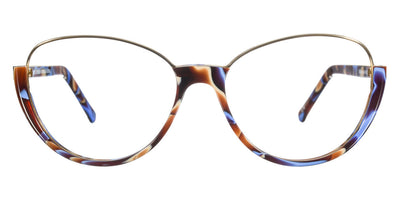 Andy Wolf® 5042 ANW 5042 E 54 - Colorful/Gold E Eyeglasses