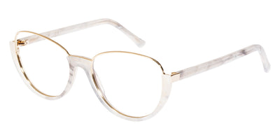 Andy Wolf® 5042 ANW 5042 G 54 - White/Gold G Eyeglasses