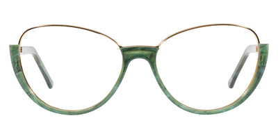 Andy Wolf® 5042 ANW 5042 K 54 - Teal/Gold K Eyeglasses