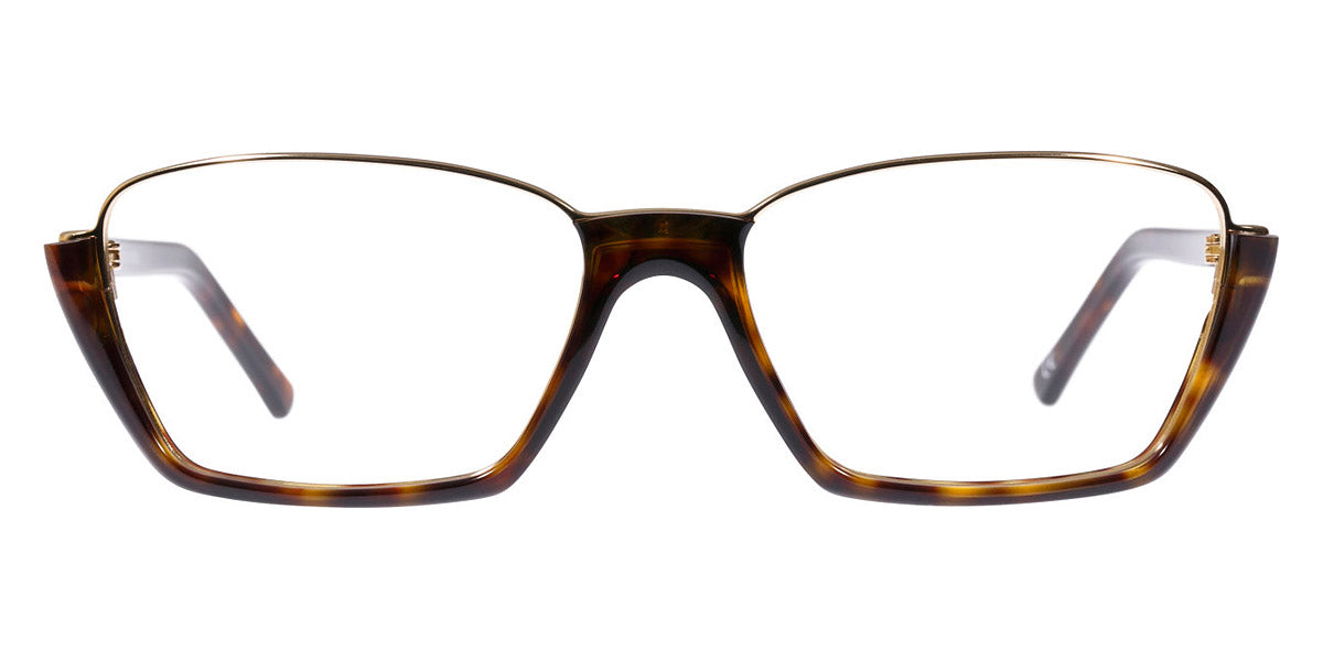 Andy Wolf® 5043 ANW 5043 B 53 - Brown/Graygold B Eyeglasses