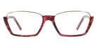 Andy Wolf® 5043 ANW 5043 E 53 - Berry/Graygold E Eyeglasses