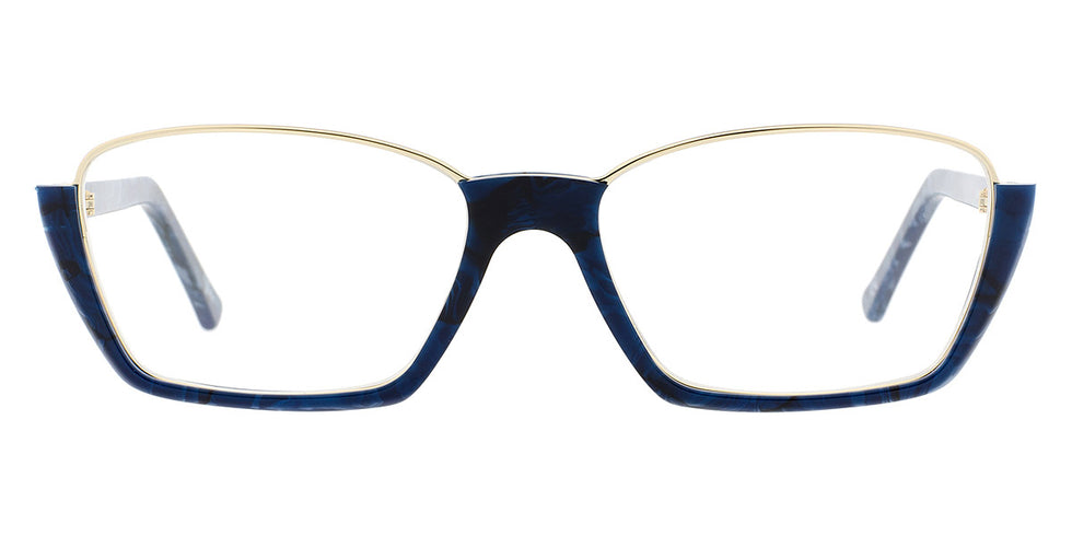 Andy Wolf® 5043 ANW 5043 G 53 - Blue/Graygold G Eyeglasses