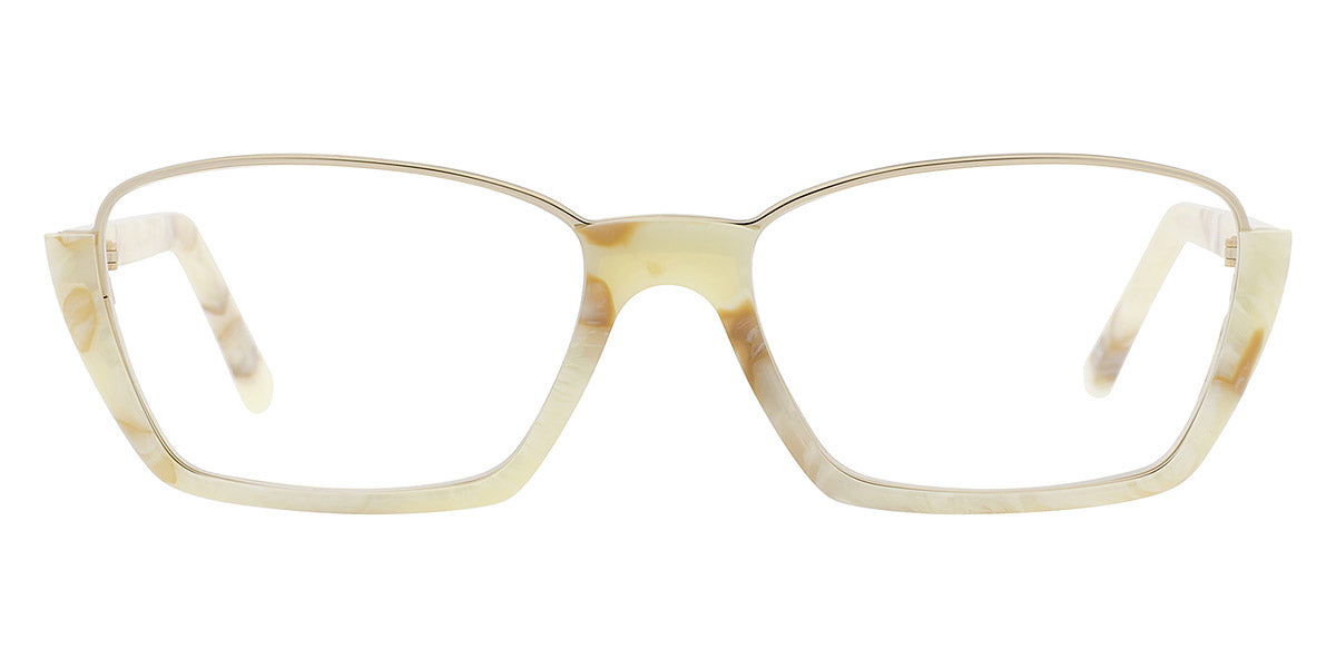 Andy Wolf® 5043 ANW 5043 I 53 - Beige/Graygold I Eyeglasses