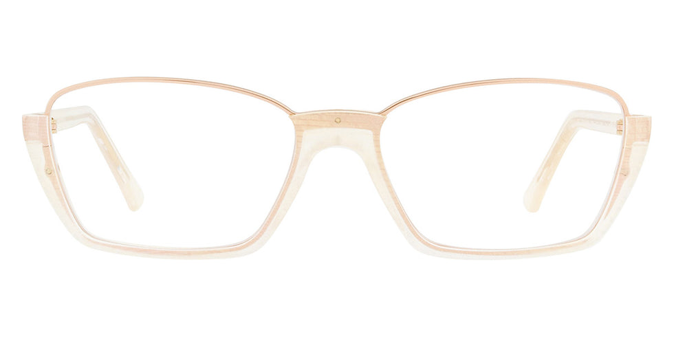 Andy Wolf® 5043 ANW 5043 J 53 - Crystal/Rosegold J Eyeglasses