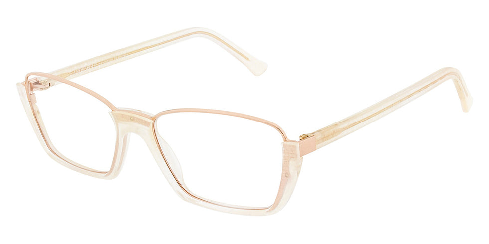 Andy Wolf® 5043 ANW 5043 J 53 - Crystal/Rosegold J Eyeglasses