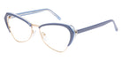 Andy Wolf® 5047 ANW 5047 C 57 - Violet/Gold C Eyeglasses