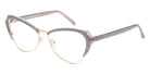 Andy Wolf® 5047 ANW 5047 D 57 - Gray/Gold D Eyeglasses