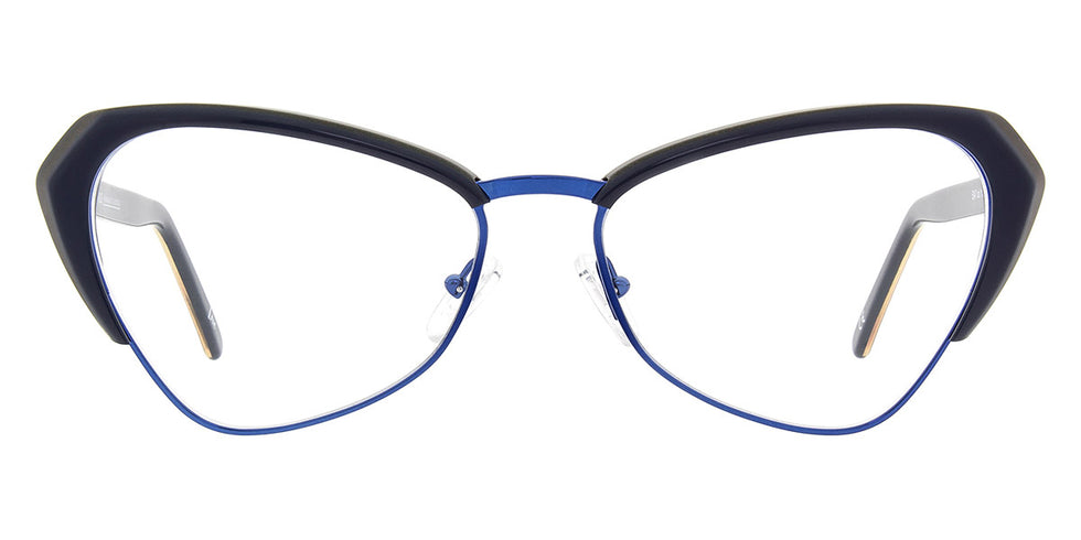 Andy Wolf® 5047 ANW 5047 H 57 - Brown/Blue H Eyeglasses