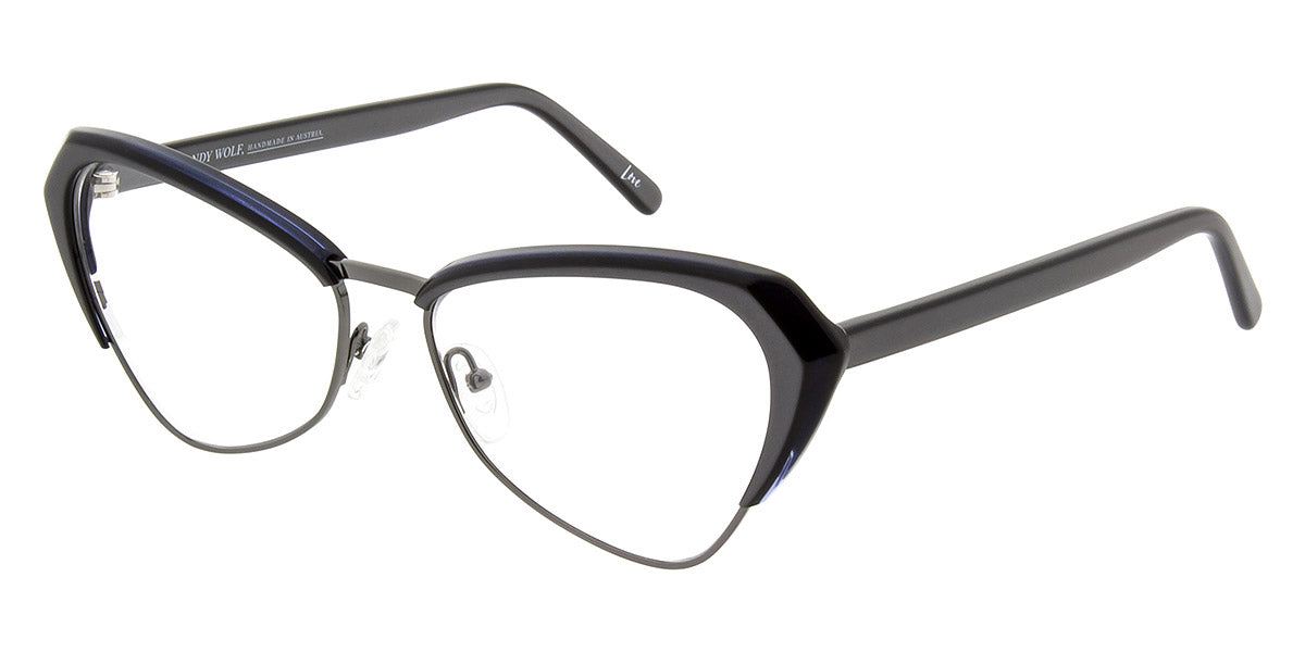 Andy Wolf® 5047 ANW 5047 P 57 - Black/Gun P Eyeglasses