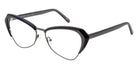 Andy Wolf® 5047 ANW 5047 P 57 - Black/Gun P Eyeglasses