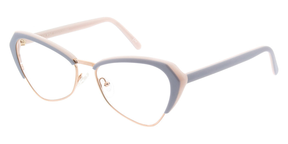 Andy Wolf® 5047 ANW 5047 Q 57 - Gray/Rosegold Q Eyeglasses