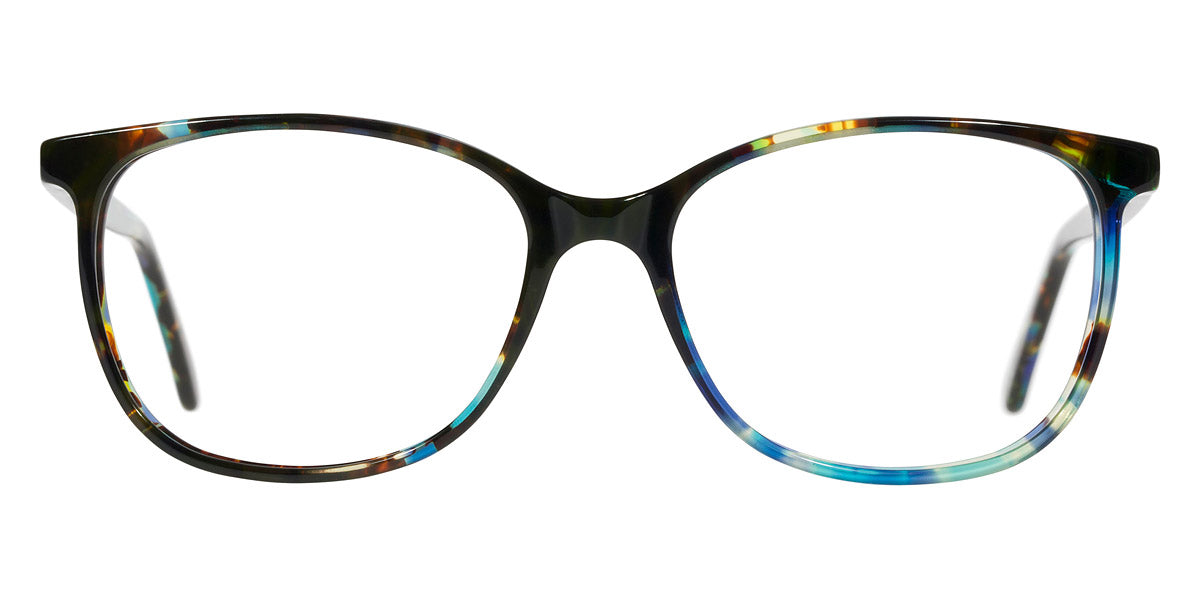 Andy Wolf® 5051 ANW 5051 F 54 - Blue/Brown F Eyeglasses