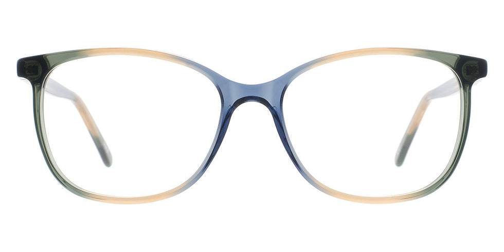 Andy Wolf® 5051 ANW 5051 J 54 - Blue/Beige J Eyeglasses