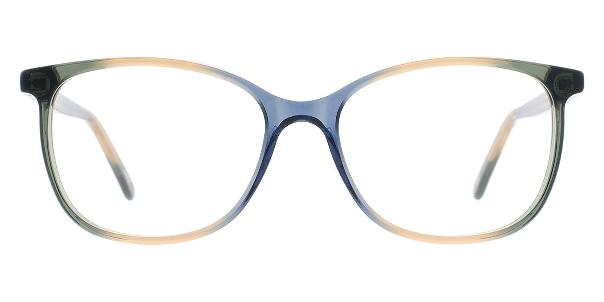 Andy Wolf® 5051 ANW 5051 J 54 - Blue/Beige J Eyeglasses
