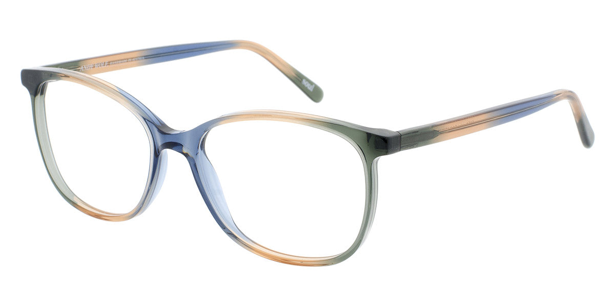 Andy Wolf® 5051 ANW 5051 J 54 - Blue/Beige J Eyeglasses