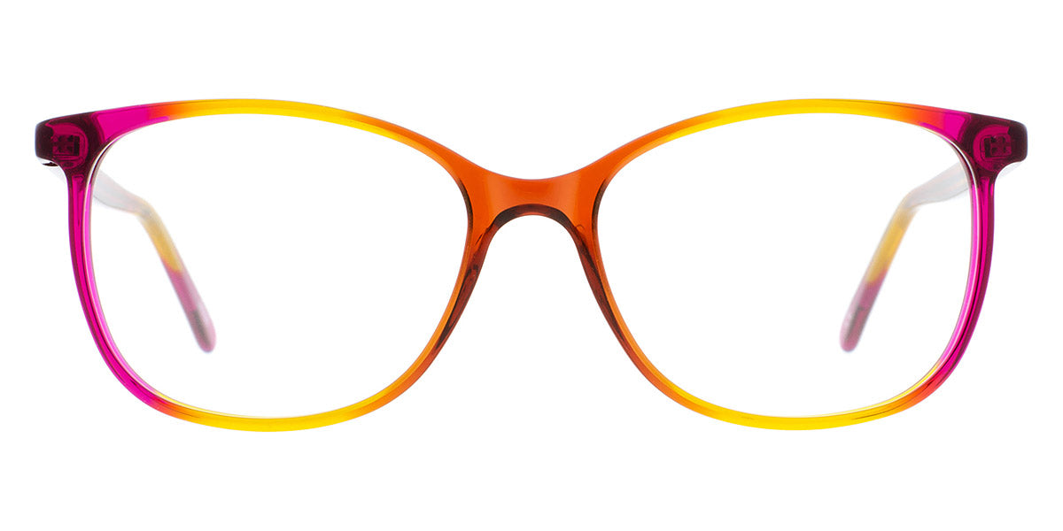 Andy Wolf® 5051 ANW 5051 L 54 - Berry/Yellow L Eyeglasses