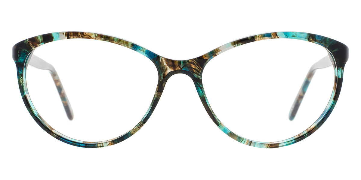 Andy Wolf® 5056 ANW 5056 N 54 - Blue/Brown N Eyeglasses